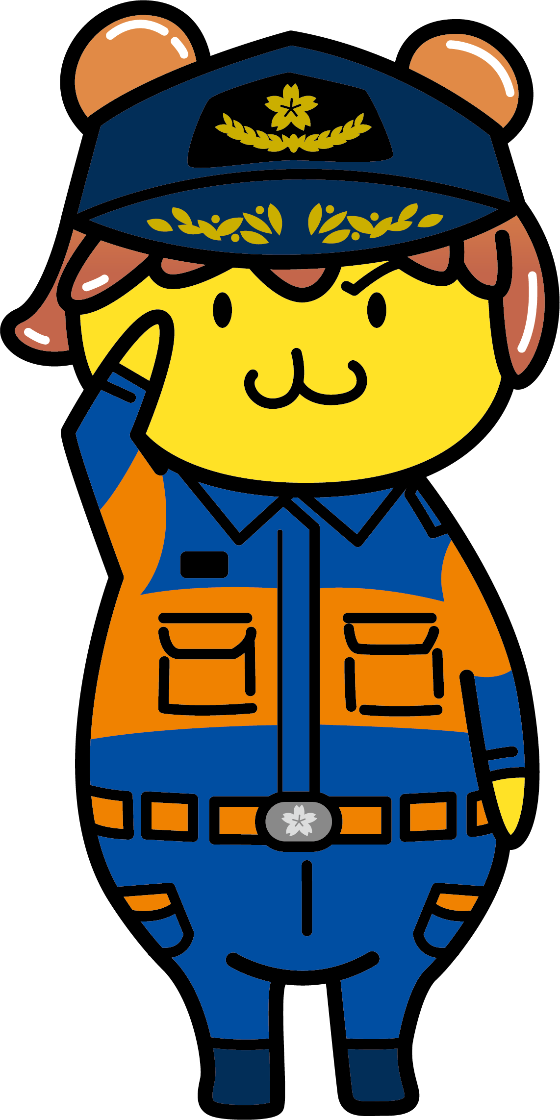 消防団（B）イラスト