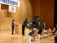 優良青少年表彰(中学生代表)