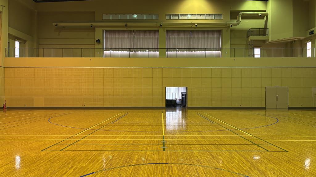 吉田取方総合運動公園体育館_アリーナB面