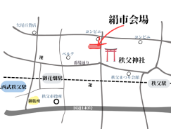 絹市案内図